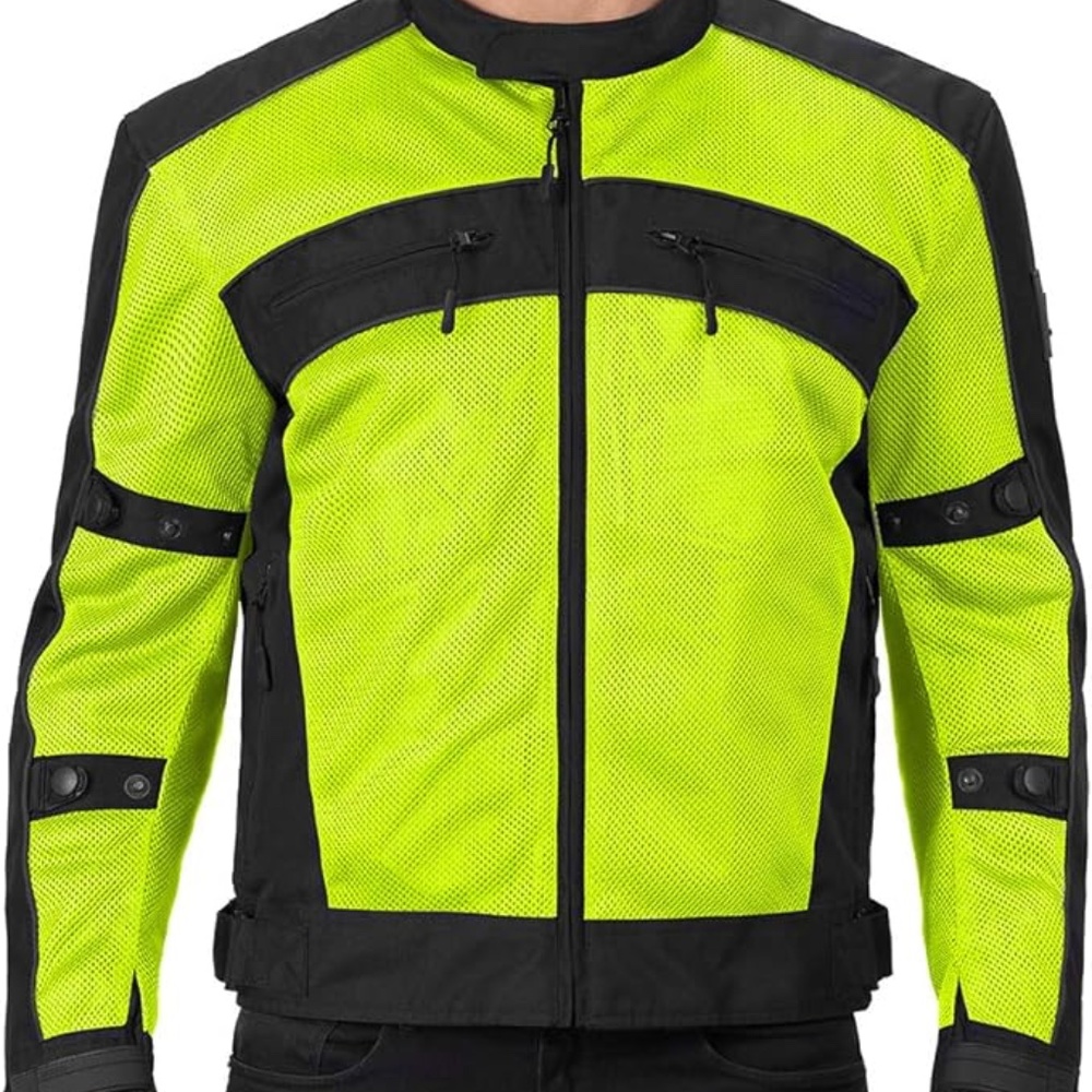 Nomad Mesh Motorcycle Jacket for Men Summer Biker Jacket Cruiser Sportsbike Endu